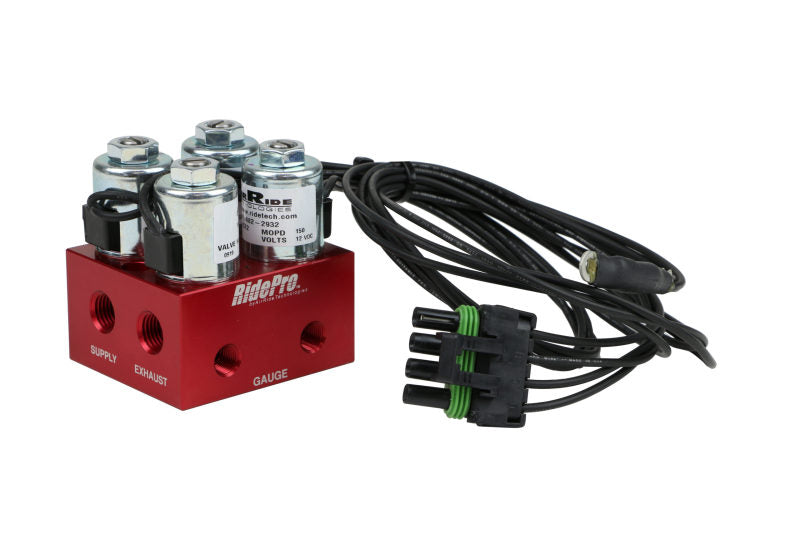 Ridetech RidePro 2-Way Air Valve Assembly Fittings not included 31932501 31932501 Photo - Primary