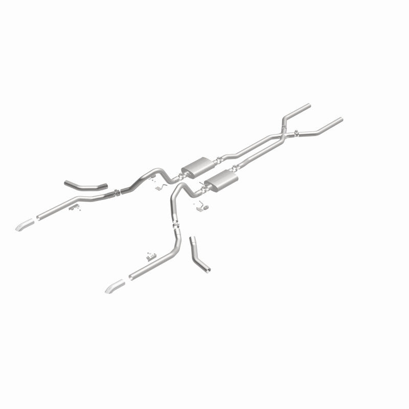 Magnaflow 65-69 Crossmember Back Exhaust System 2.5in 15165 15165 360 Degree Image Set