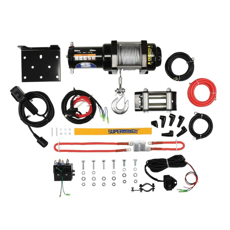Superwinch 3000 LBS 12 VDC 3/16in x 50ft Steel Rope LT3000 Winch 1130220 1130220 Photo - Close Up