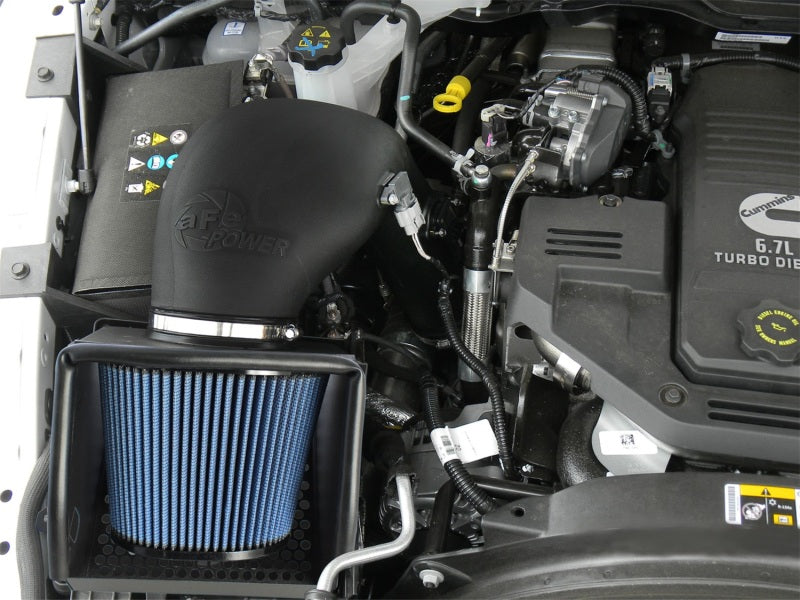 aFe Magnum FORCE Stage-2 Pro 5R Cold Air Intake System: RAM Diesel Trucks 54-32412 Photo - Mounted