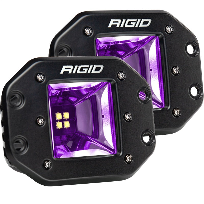 Rigid Industries Radiance+ Scene RGBW Flush Mount - Pair 682153 682153 Photo - Unmounted
