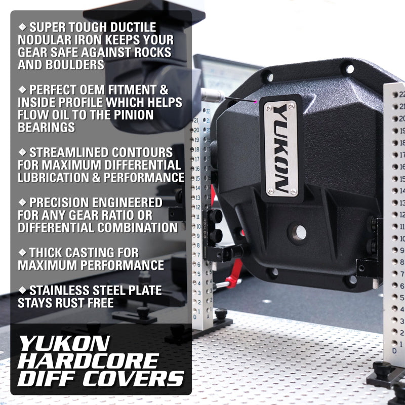 Yukon Gear & Axle Yukon Gear 97-17 Ford E150 9.75in Rear Differentials Hardcore Cover YHCC-F10.5 YHCC-F10.5 Photo - out of package