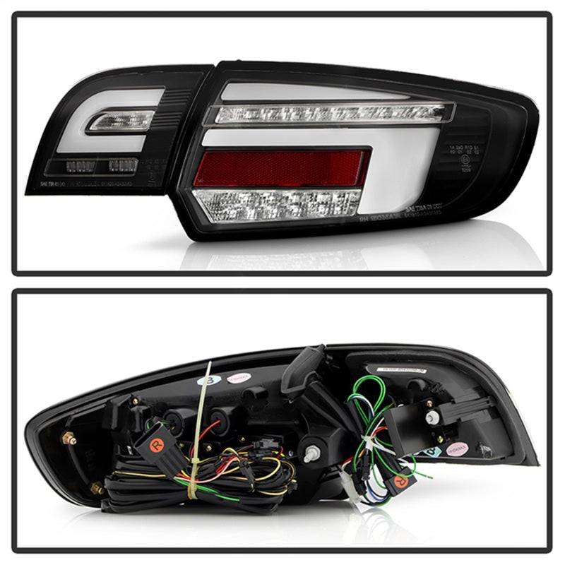 SPYDER 03-08 Audi A3 Full LED Tail Lights - Black (ALT-YD-AA303-LED-BK) 5089076 5089076 Photo - Unmounted