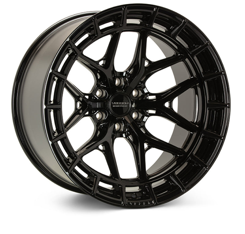 Vossen HFX-1 22x10.5 / 5x112 / ET25 / Deep / 66.5 CB - Gloss Black Wheel HFX1-2M49 HFX1-2M49 Photo - Primary