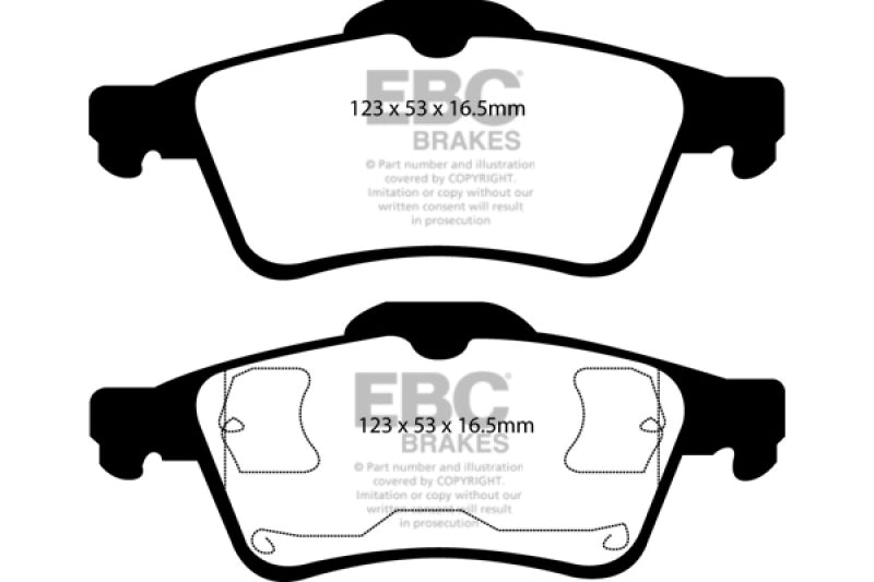 EBC Disc Brake Pad Set UD973 Photo - Primary
