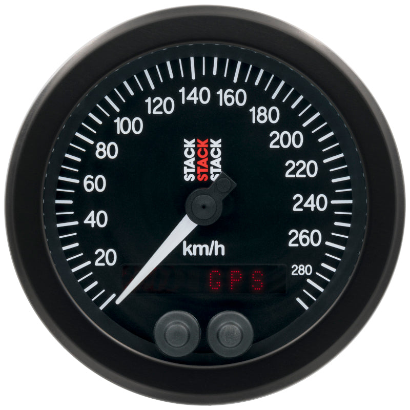 Autometer Stack Instruments 88mm 0-290 KM/H GPS Speedometer - Black ST3804 ST3804 User 4