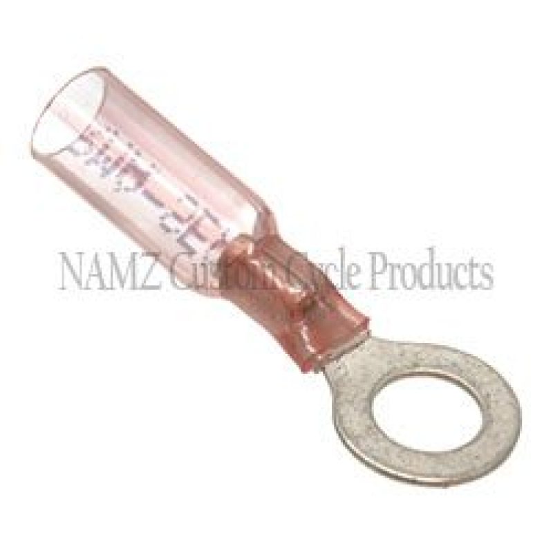 NAMZ Heat Sealable .25in. Ring Terminals 22-18g (25 Pack) NIS-19164-0004 NIS-19164-0004 Photo - Primary
