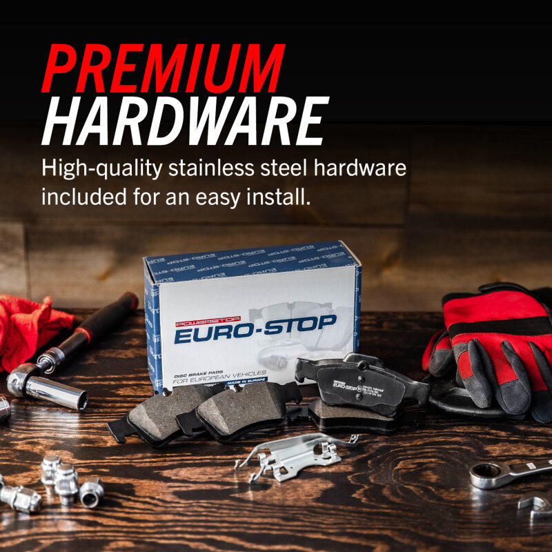 Power Stop 15-18 Audi A3 Front Euro-Stop Brake Kit ESK7082 ESK7082 Features and Benefits