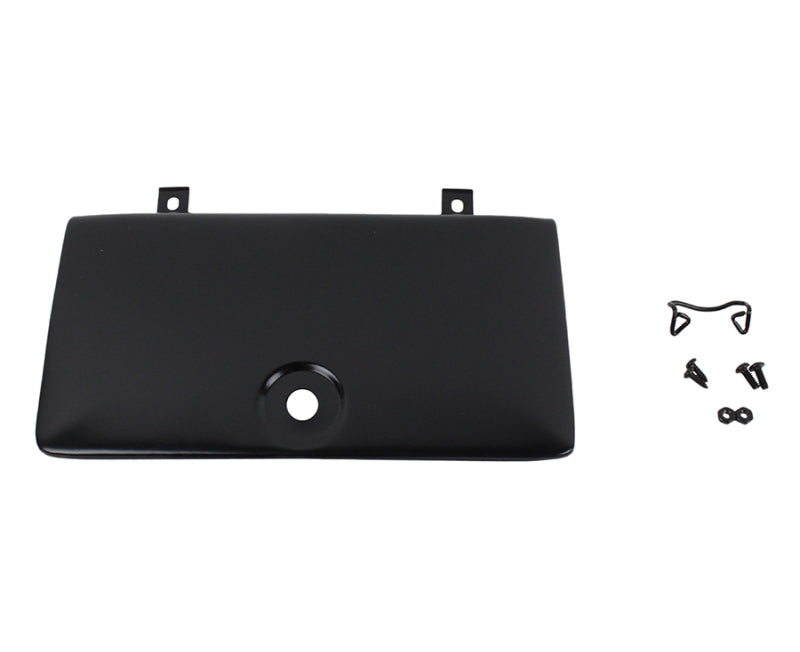 Kentrol 72-86 Jeep CJ Glove Box Door Use with OE Key Lock - Powdercoat Black 50526 50526 Photo - Primary