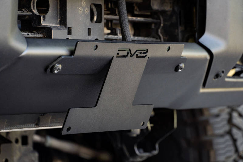 DV8 Offroad 21-22 Ford Bronco Factory Front Bumper Licence Relocation Bracket - Front LPBR-01 LPBR-01 User 2