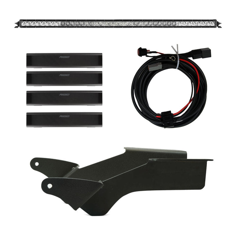 Rigid Industries 2021 Ford Bronco Roof Rack Light Kit (Includes SR spot/flood Combo Bar) 46726 46726 Photo - Primary