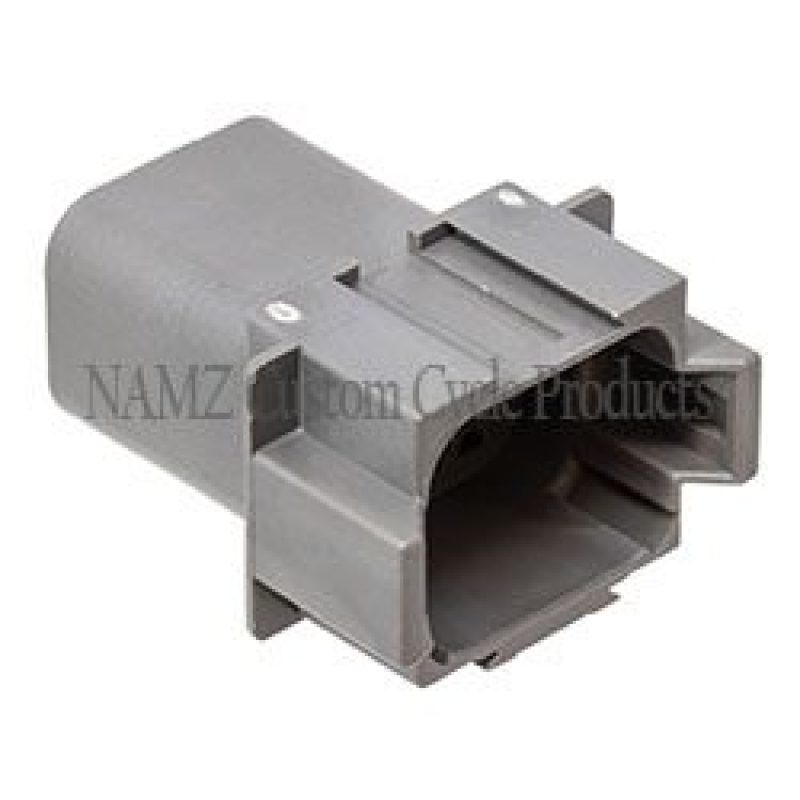 NAMZ Deutsch DT Series 8-Wire Receptacle & Wedgelock - Gray (HD 72128-94GY) DR-8G DR-8G Photo - Primary