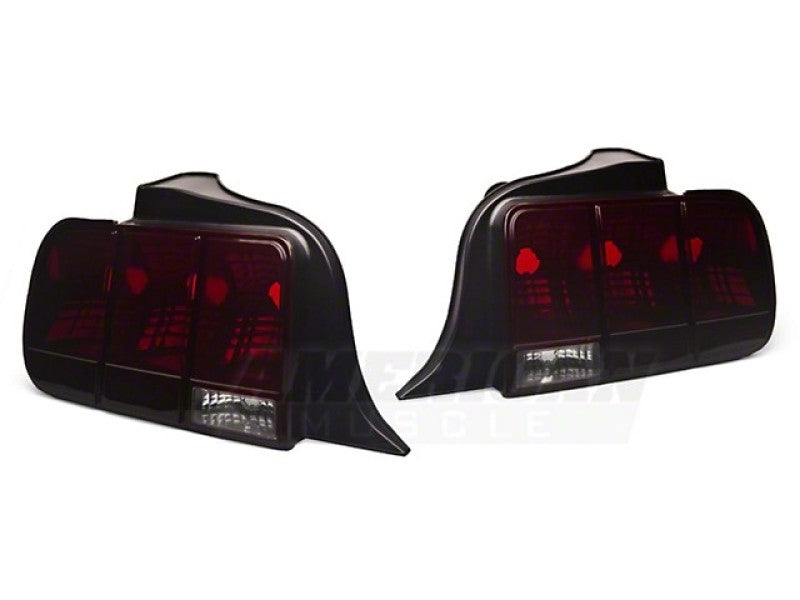 Raxiom 05-09 Ford Mustang Tail Lights- Black Housing (Smoked Lens) 49066 49066 User 1