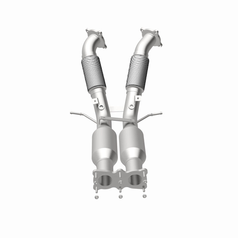 MagnaFlow Volvo OEM Grade Federal / EPA Compliant Direct-Fit Catalytic Converter 51627 360 Degree Image Set