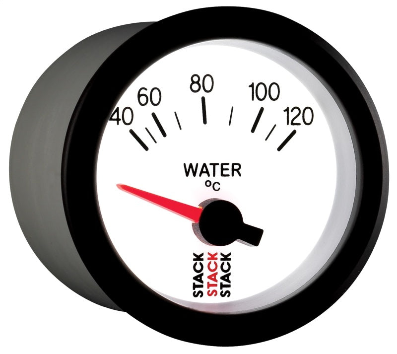 Autometer Stack 52mm 40-120 Deg C M10 Male Electric Water Temp Gauge - White ST3257 ST3257 User 6