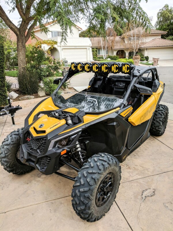 KC HiLiTES 17-19 Can-Am Maverick X3 Pro6 LED Mounting Bracket Set (Brackets Only) 73425 73425 Photo - lifestyle view