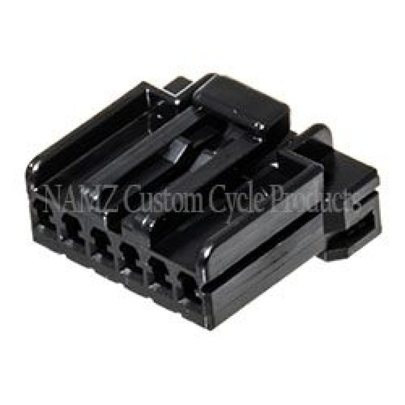 NAMZ AMP Multilock 6-Position Female Wire Plug Housing (HD 73156-96BK) NA-174923-2 NA-174923-2 Photo - Primary