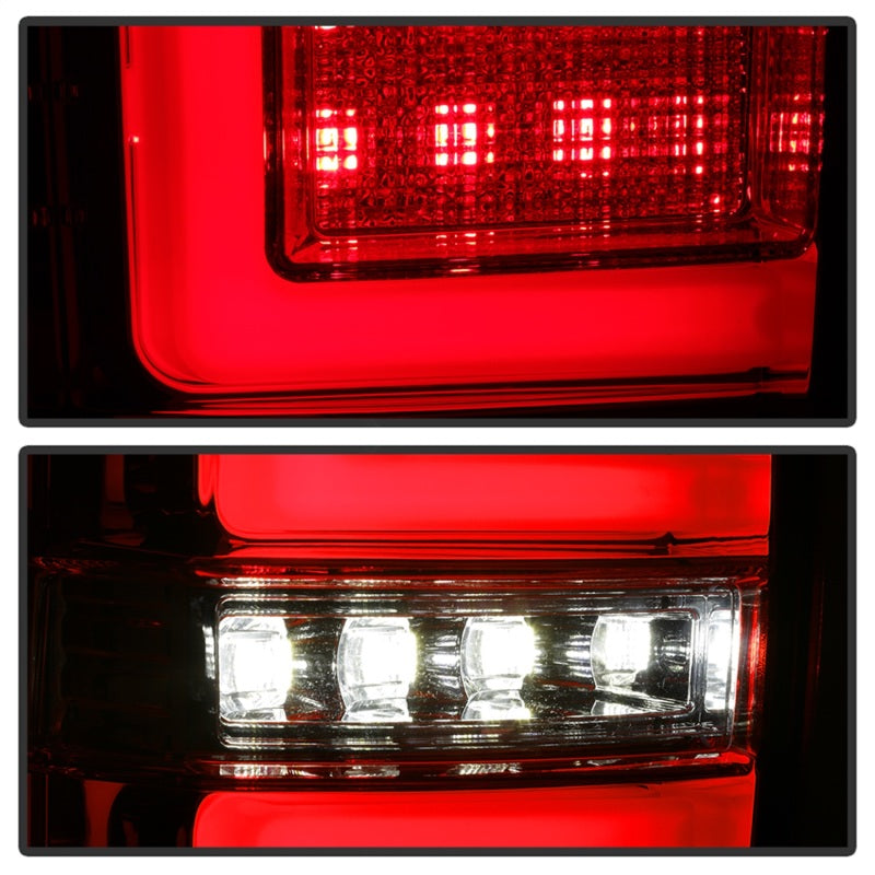 Spyder 16-17 Toyota Tacoma LED Tail Lights - Red Clear (ALT-YD-TT16-LED-RC) 5085757 5085757 Photo - Unmounted