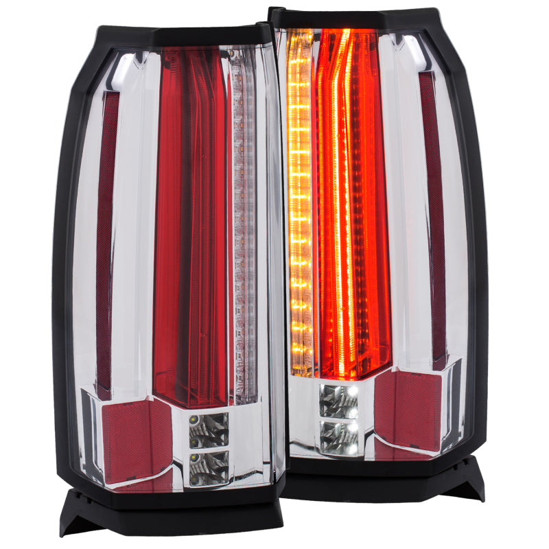 Anzo GMC Yukon/ XL / Denali 15-18 L.E.D Tail Lights Chrome 311277 Photo - Primary