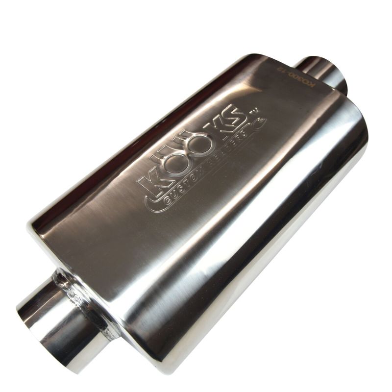 Kooks Universal 3in Center/Center Oval Muffler (4x8x12) KO300-12 Photo - Primary