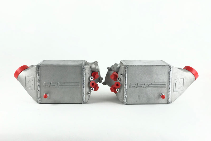 CSF 12-16 BMW M5 (F10) / 12-18 BMW M6 (F06/F12/F13) Twin Charge-Air-Cooler Set - Raw Finish 8109R 8109R Photo - out of package