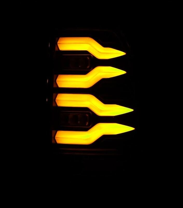 AlphaRex 97-03 Ford F150 / 99-16 Ford F250/F350/F450/F550 LUXX-Series LED Tail Lights - Black 658002 658002 User 3