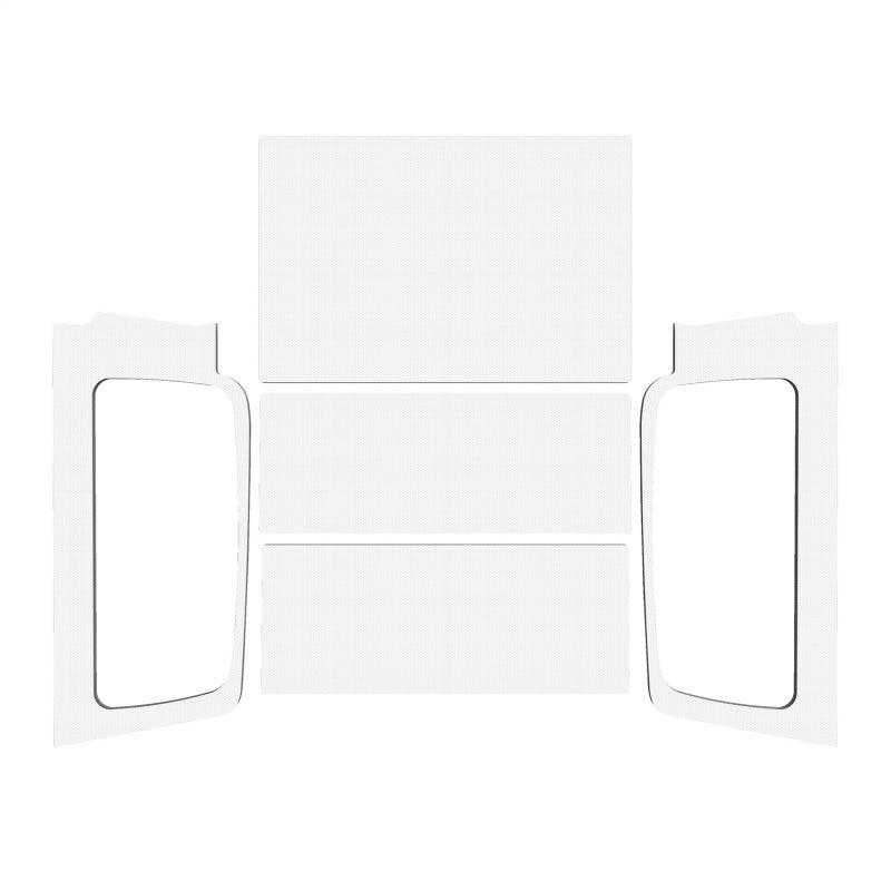 DEI 04-06 Jeep Wrangler LJ Unliminted Headliner Complete Kit - White 50602 50602 Photo - Primary