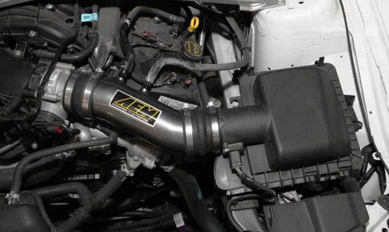 AEM Induction AEM 11-14 Ford Mustang 3.7L V6 Air Intake System 22-686C 22-686C Photo - Mounted