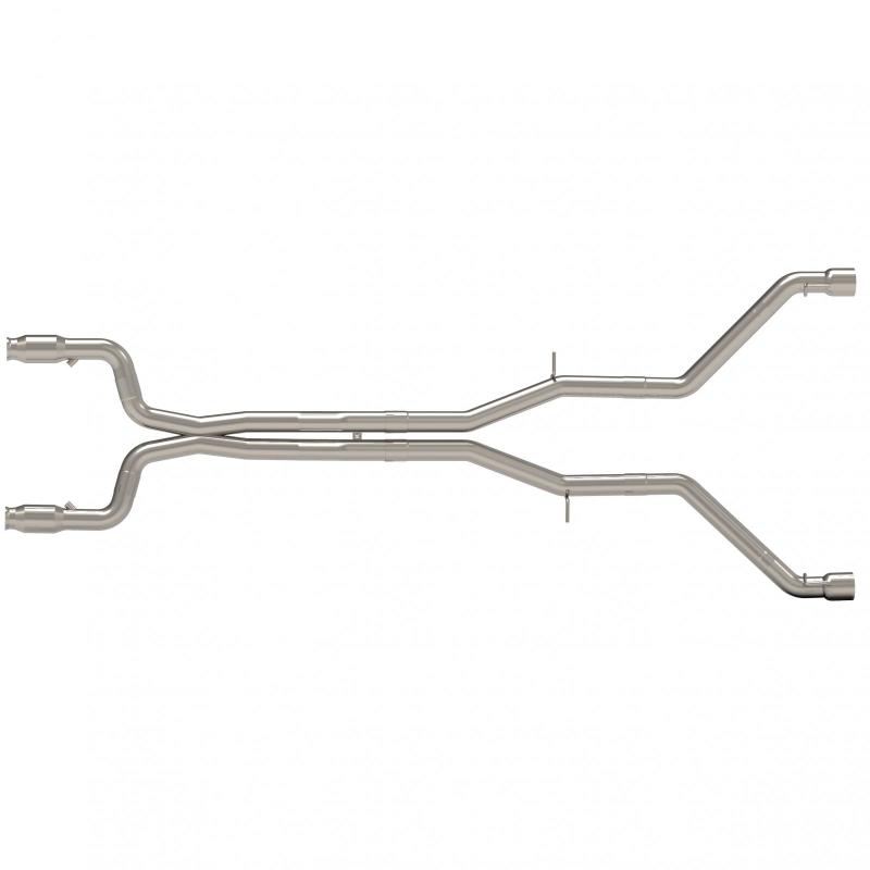 Kooks 16+ Chevy Camaro SS 6.2L 3in GREEN Cat Muff Delete Exhaust w/Dual Tips (Use w/Kooks Headers) 22605301MD 22605301MD Photo - Primary