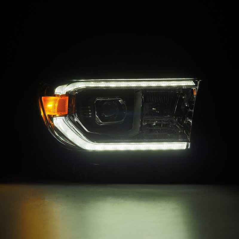 AlphaRex 07-13 Toyota Tundra / 08-17 Sequoia LUXX LED Proj HL Chrome w/Actv Light / Seq. Sig + DRL 880824 880824 User 2
