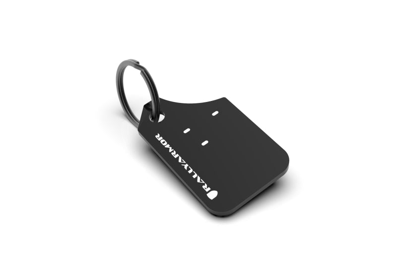Rally Armor Black Mini UR Rally Mud Flap Keychain RAKEYCHAIN User 1