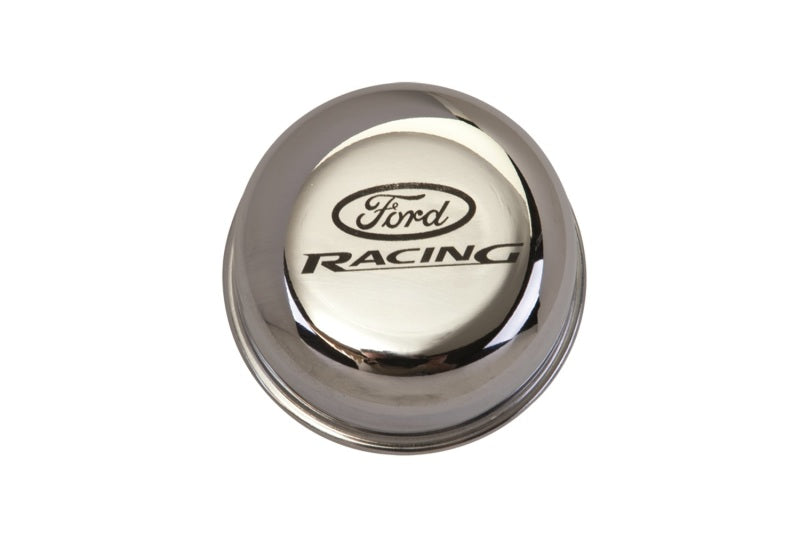 Ford Racing Chrome Breather Cap W/ Ford Racing Logo M-6766-FRNVCH M-6766-FRNVCH Photo - Primary