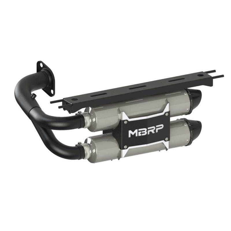 MBRP 19-20 Honda Talon Dual Slip-On Exhaust System w/Performance Muffler AT-9110PT AT-9110PT Photo - Primary