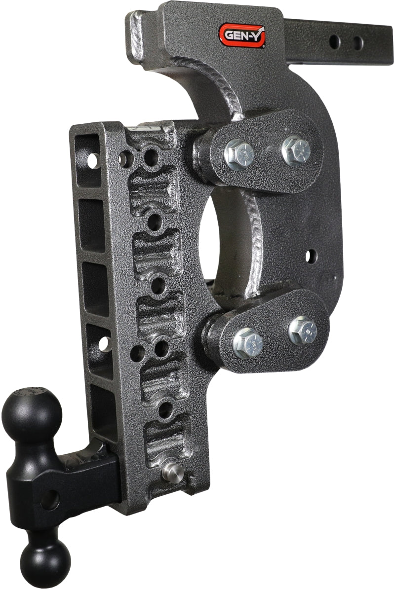 GEN-Y Hitch Gen-Y The Boss Torsion-Flex 2in Shank 17.5in Drop 16K Hitch w/GH-051 Dual-Ball/Stabilizer Kit GH-1416 GH-1416 Photo - Primary