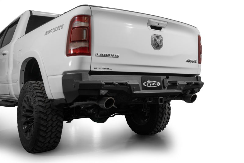 Addictive Desert Designs 19-24 RAM 1500 Black Label Rear Bumper R55020NA0103 R55020NA0103 Photo - Primary