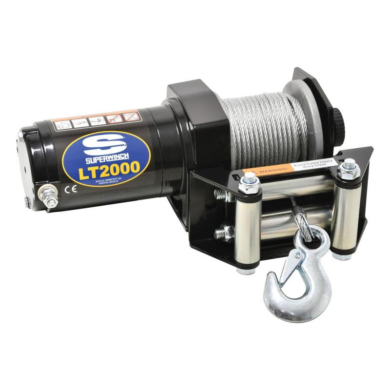 Superwinch 2000 LBS 12 VDC 5/32in x 49ft Steel Rope LT2000 Winch 1120210 1120210 Photo - out of package