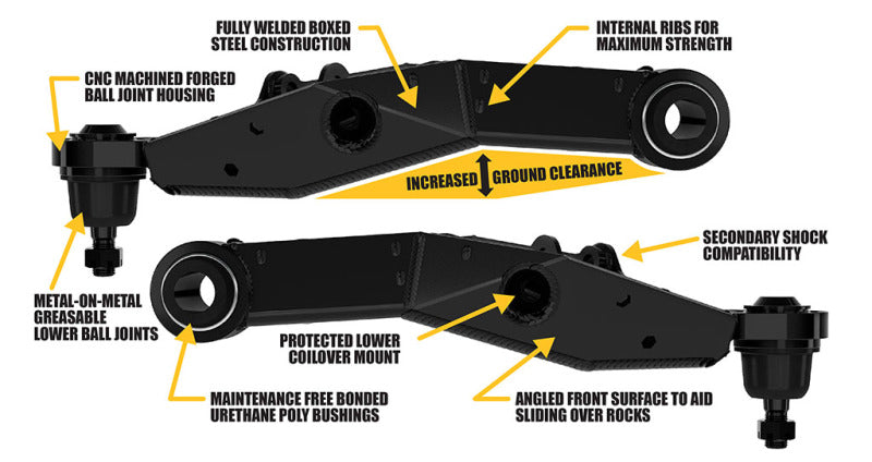 ICON 05-23 Toyota Tacoma Lower Control Arm Kit 54300 54300 Datasheet