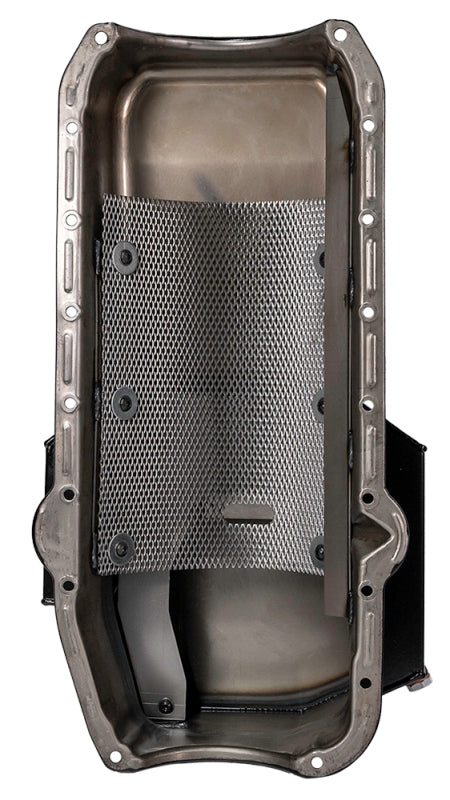 Moroso 80-85 Chevrolet Small Block/Dart (w/2 Piece Seal) Road Race Wet Sump 7qt 7.5in Steel Oil Pan 21814 21814 User 1