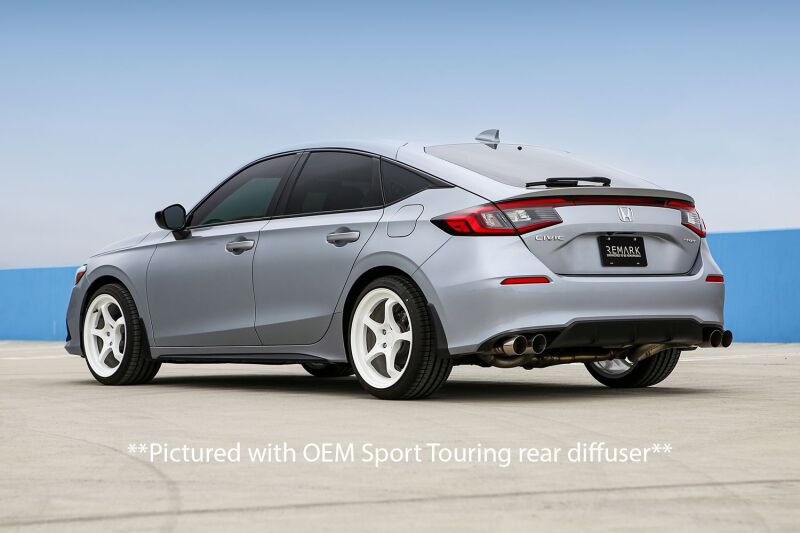 Remark 2022+ Honda Civic Sport Hatchback FL2 (Link Loop) Catback Exhaust Burnt Stainless Steel Tip RK-C4063H-10T RK-C4063H-10T User 1