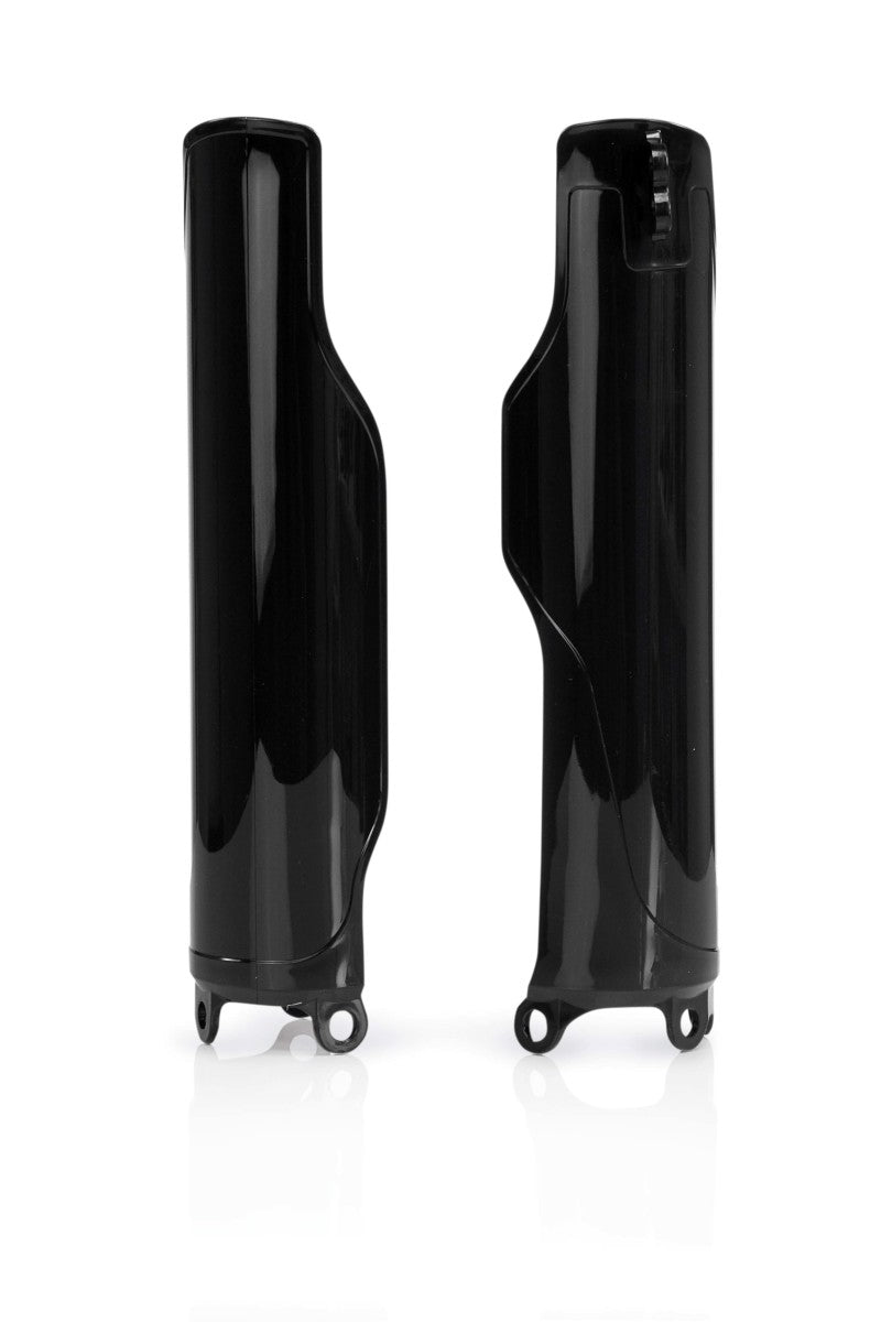Acerbis 04-07 Honda CR/ 06-17 CRF250R/ CRF450R Lower Fork Cover Set - Black 2113710001 2113710001 Photo - Primary