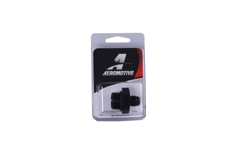 Aeromotive ORB-10 to AN-06 Male Flare Reducer Fitting 15609 Photo - in package