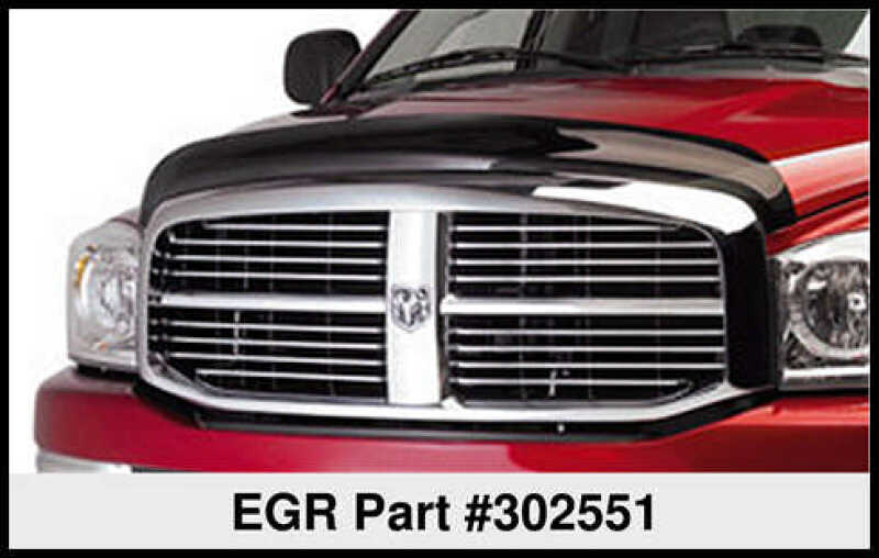 EGR 06+ Dodge F/S Pickup Superguard Hood Shield (302551) 302551 302551 Thumbnail