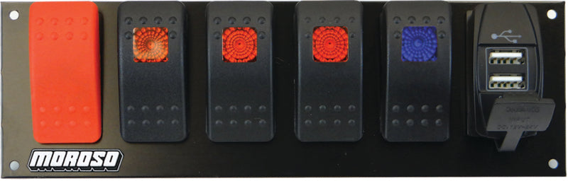Moroso Switch Panel Rocker USB 74195 Photo - Primary
