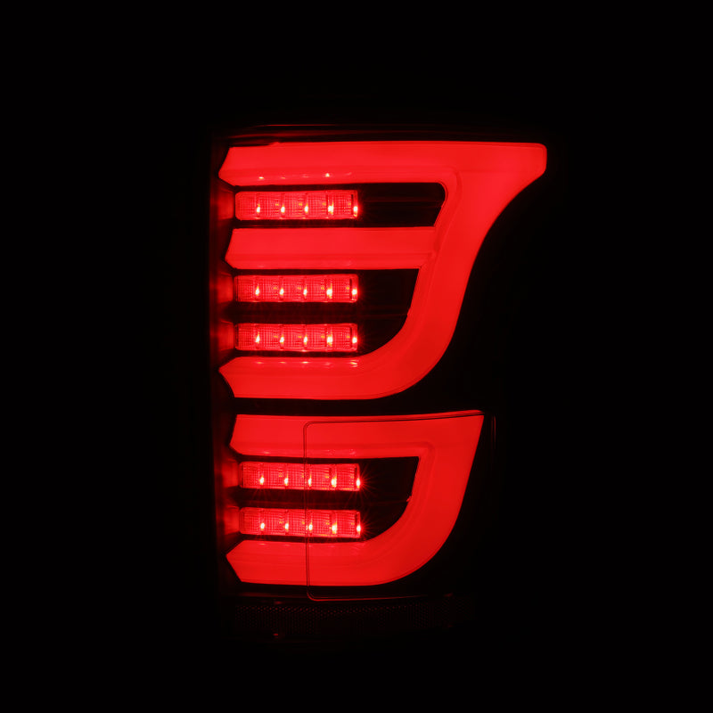 AlphaRex 15-20 Ford F150 Luxx-Series LED Tail Lights Alpha-Black 652040 652040 User 2