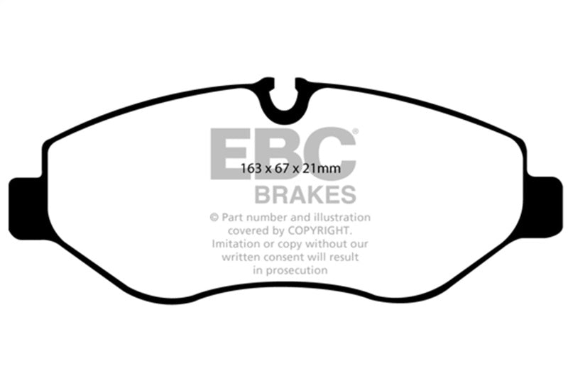 EBC Disc Brake Pad Set UD1316 Photo - Primary