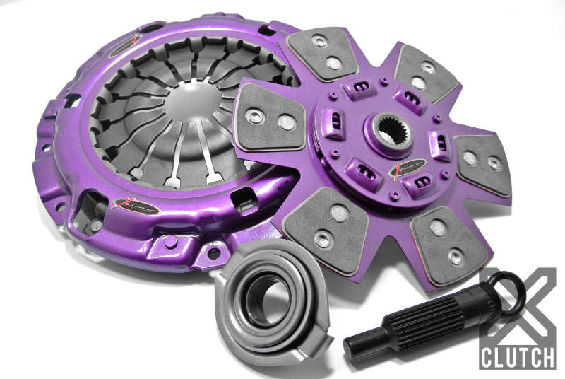 XCLUTCH 91-96 Dodge Stealth R/T Turbo 3.0L Stage 2 Sprung Ceramic Clutch Kit XKMI25003-1B XKMI25003-1B Photo - Primary