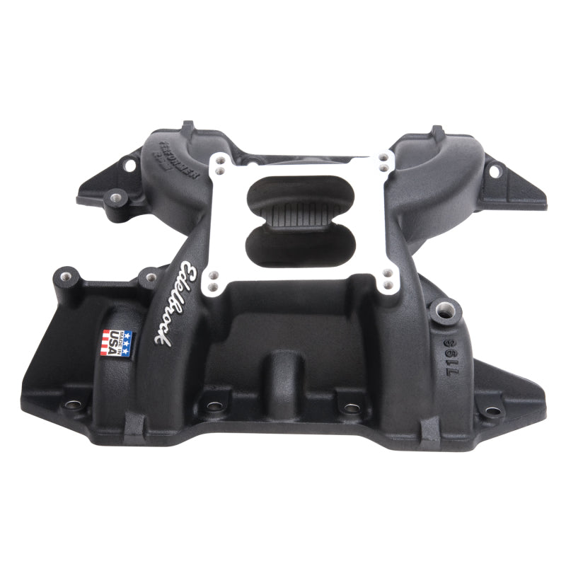 Edelbrock Performer Rpm 440 Manifold Black Powdercoated 71933 Photo - Primary