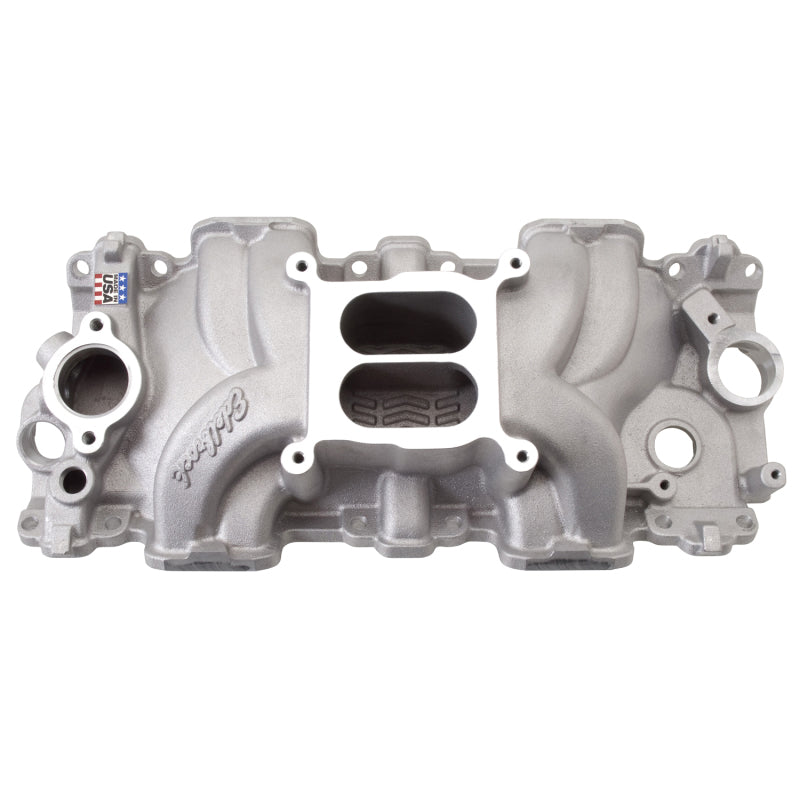 Edelbrock Intake Manifold, Single Quad, Perf. RPM, Chevrolet 348/409 "W" Big Blo 7158 Photo - Primary