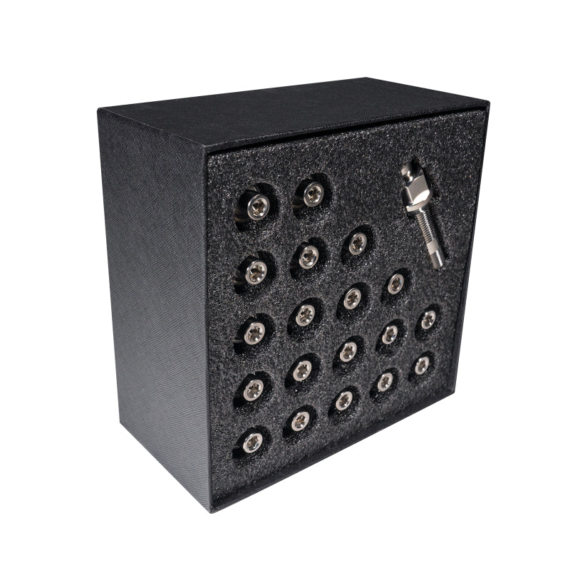 Wheel Mate Titanium Wheel Stud Conversion (Raw Ti) - M14x1.25 to M14x1.5 - 74mm - 60deg Lug Nut TIM14C6074R TIM14C6074R Photo - Primary