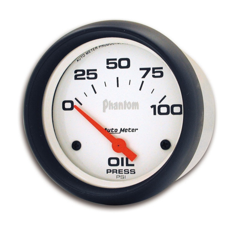 Autometer Gauge, Oil Pressure, 2 5/8", 100Psi, Electric, Phantom 5827 User 2